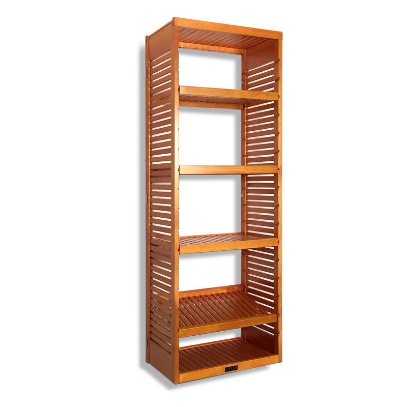 John Louis Home 16" W Deep Solid Wood Deluxe Storage Tower & Reviews